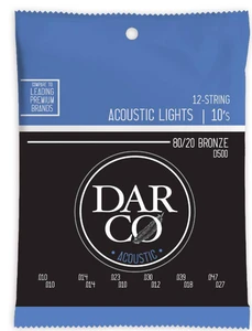 Martin Darco  12 String Acoustic Guitar Strings | Light