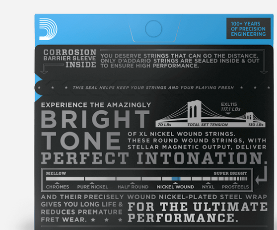 DADDARIO - ELECTRIC GUITAR STRING SET11-49