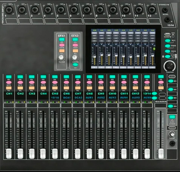 Digital Mixer  -  20 Channel