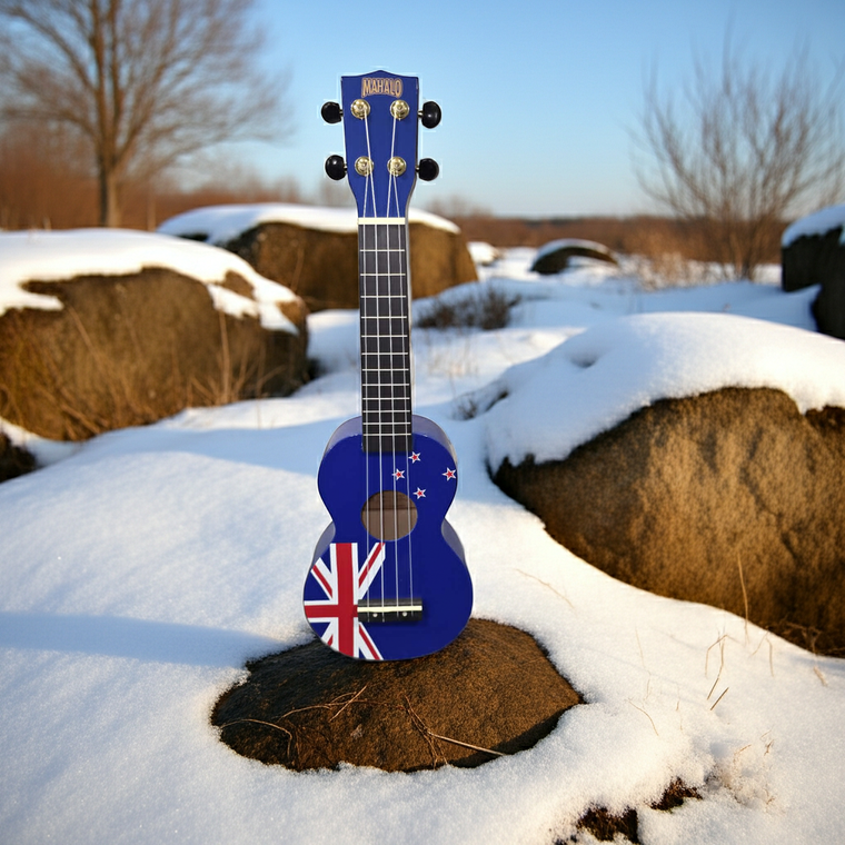 Mahalo Ukulele NZ Flag