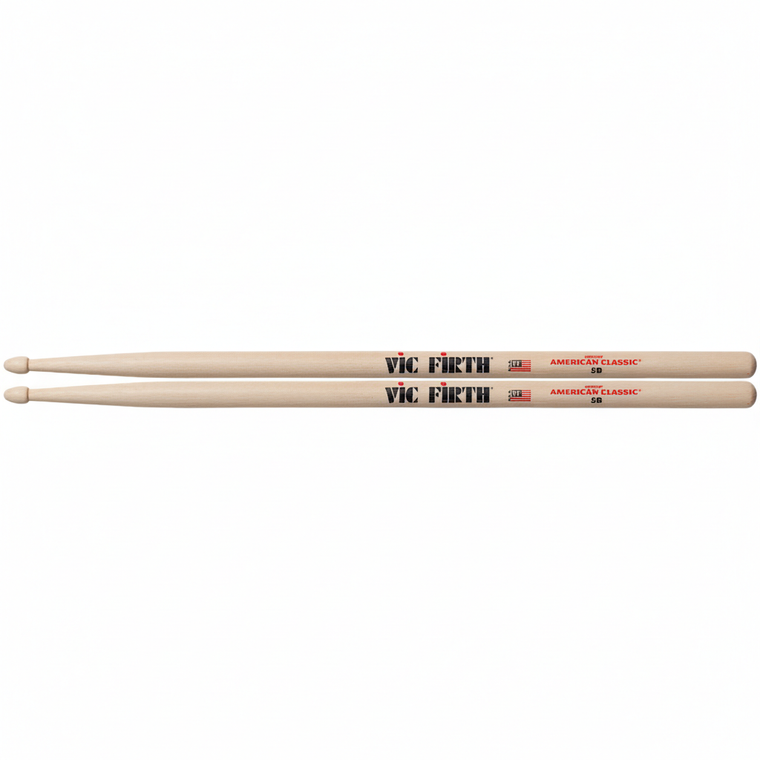 Vic Firth 5B wooden tip drumstick