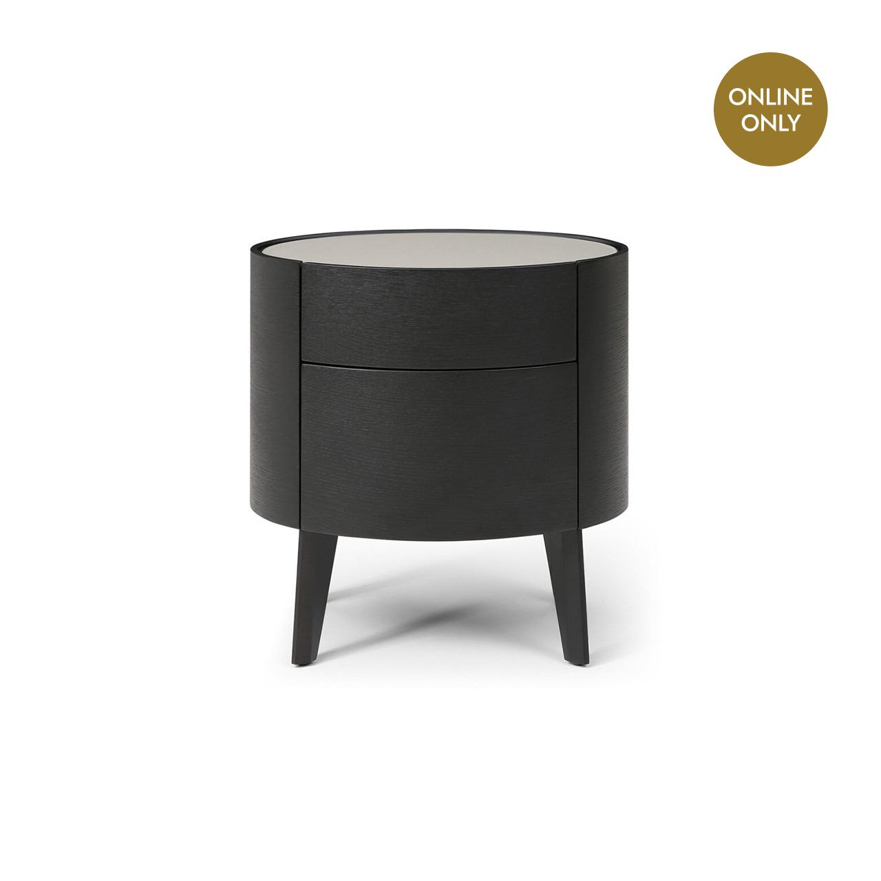 Maximus Bedside Table Olive Green - Catalano Interiors