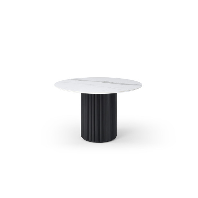 Lantine Round Dining Table Ceramic Top front view