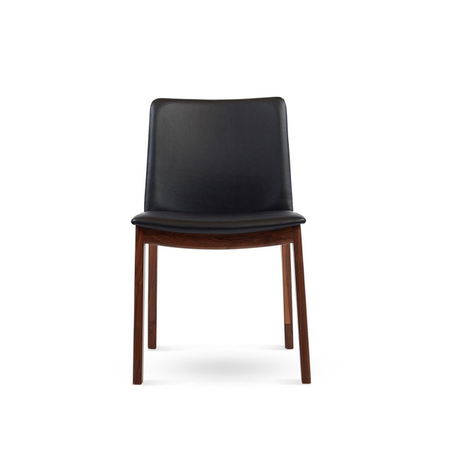Siglo Dining Chair Black front view