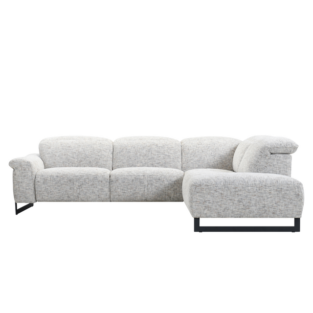 Bronty Chaise Lounge With Electric Recliner - Front Image Bronty Chaise Lounge With Electric Recliner - Front Image
