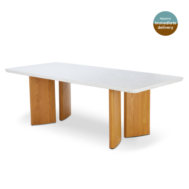 Infinity Dining Table front/angle view Infinity Dining Table front/angle view