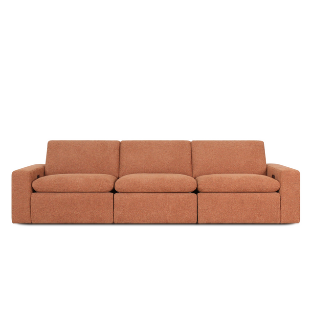 Dream 3 Seat Lounge with dual electric motion - Front Image Dream 3 Seat Lounge with dual electric motion - Front Image
