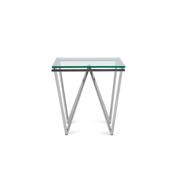 Tommy Occasional Table Steel - side view