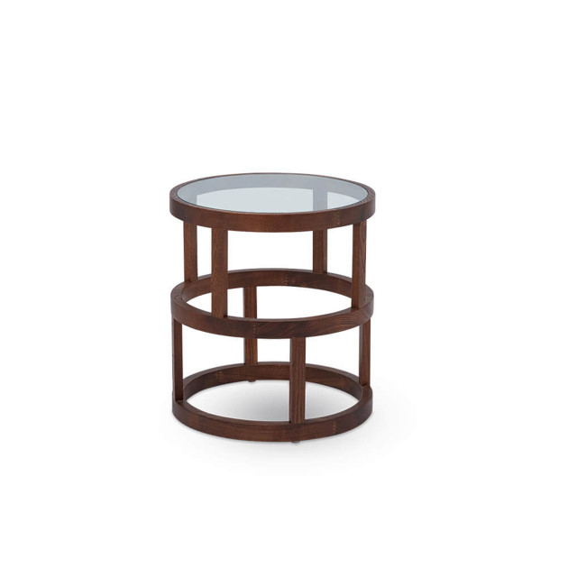 Halo Occasional Table Havana - front view