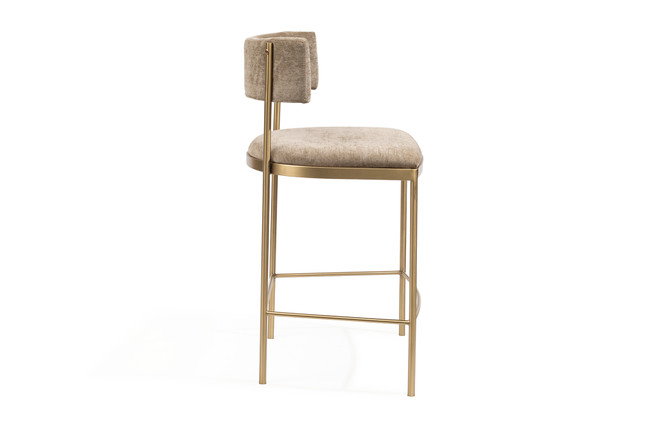 Envie Stool Olive side view