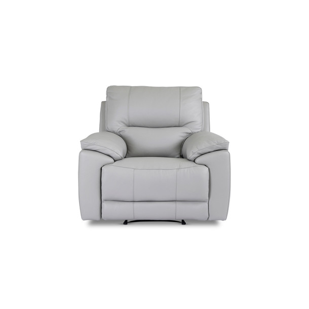 Viva Recliner Armchair Paramount Grey Gum front view