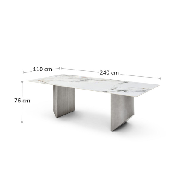 Rocella Dining Table dimensions