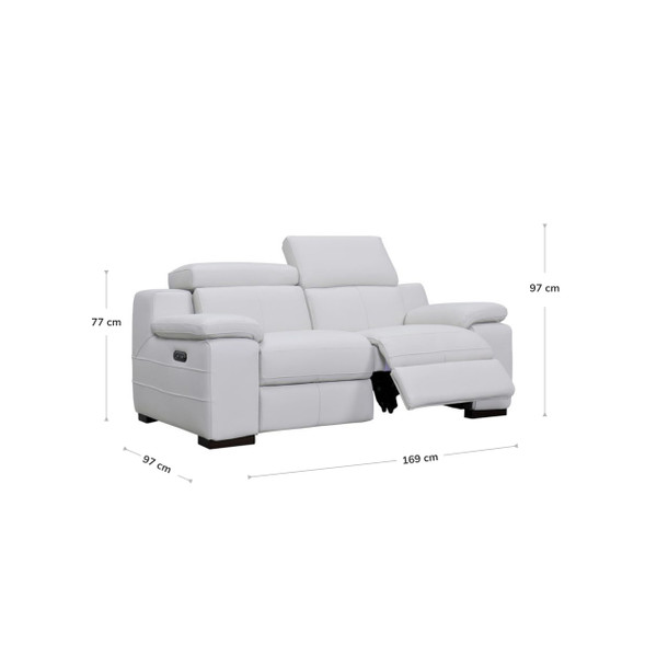 Goodrem 2 Seat Recliner dimensions