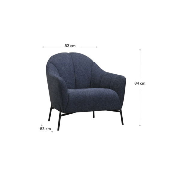 Miami Occasional Chair dimensions