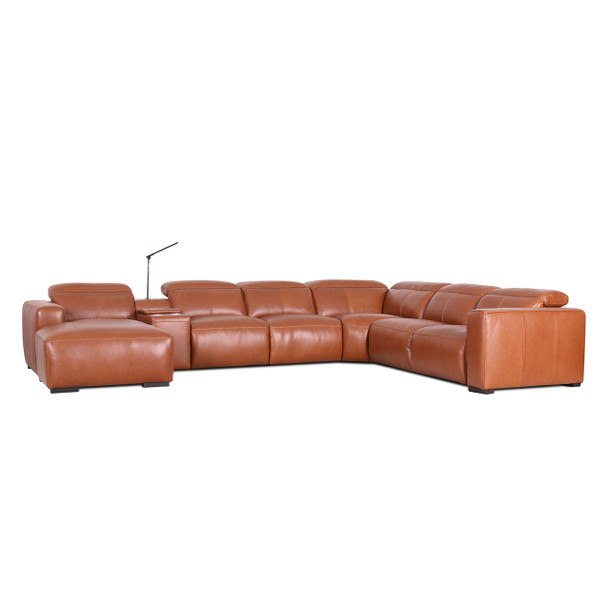 Ostuni Leather Modular Lounge angle view