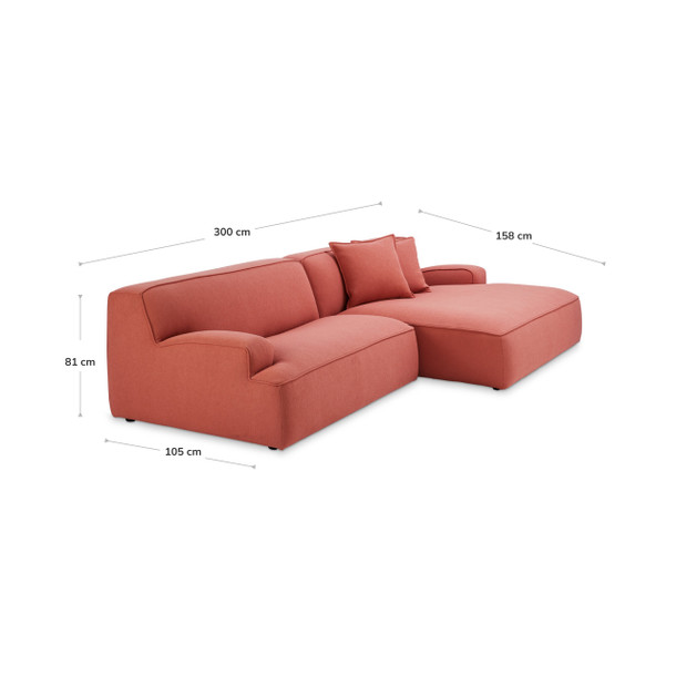 Big Easy Modular Lounge Dimensions