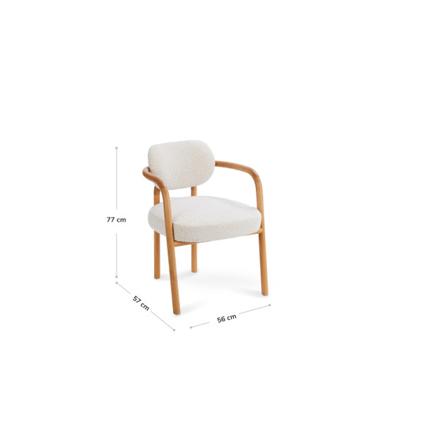 Theodore Dining Chair dimensions