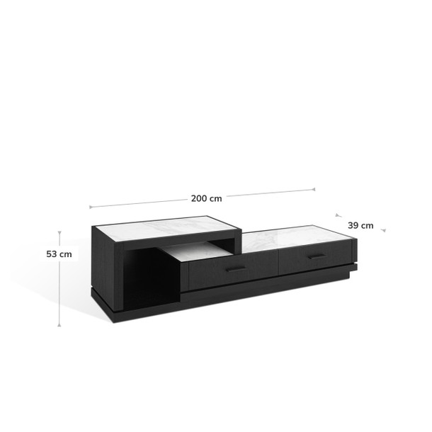 Belini Entertainment Unit dimensions