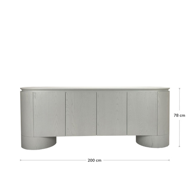 Jupiter Buffet Dimensions