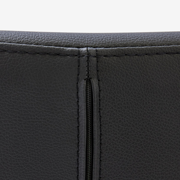 Clover Black Stool backrest view Clover Black Stool backrest view