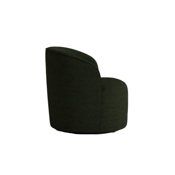 Milk Swivel Chair - Side View