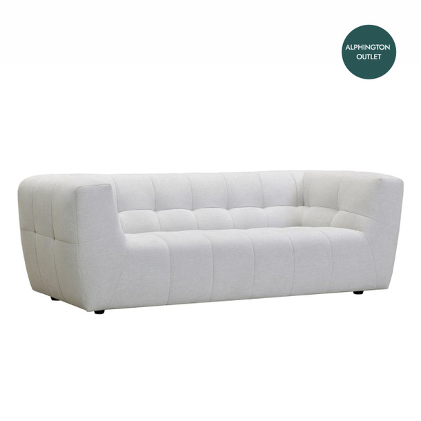 Cloud 3 Seat Lounge Helio Oyster angle view