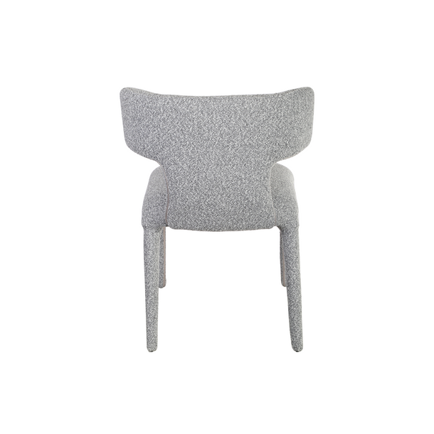 Piper Dining Chair Grey - Back Image Piper Dining Chair Grey - Back Image