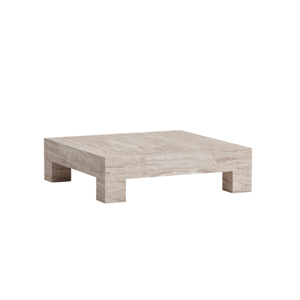 Bull Coffee Table 110x110 - Angled Image