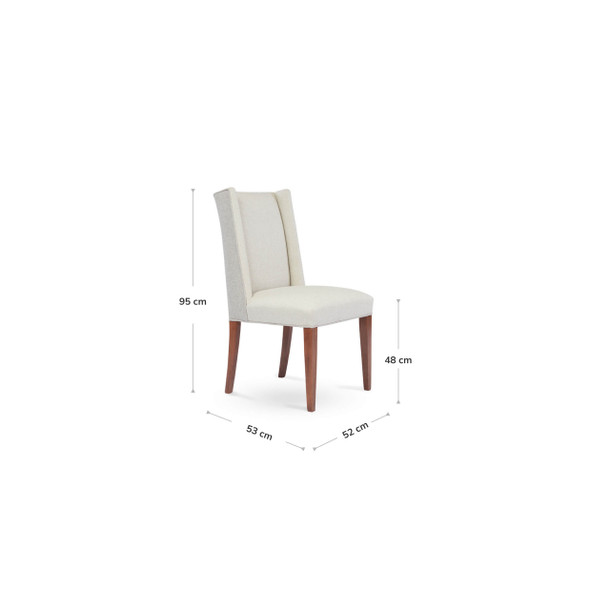 Flair Dining Chair dimensions