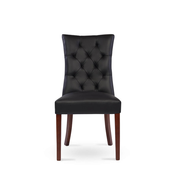 Zion Straight Back Dining Chair front view