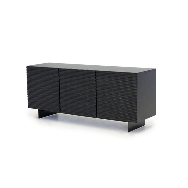 Vibe Buffet Black - angled front view