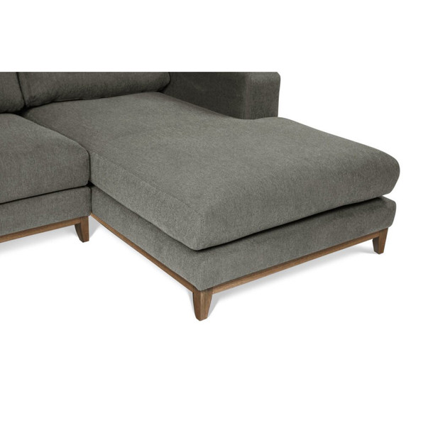 Rose Chaise Lounge Grey Gum chaise view