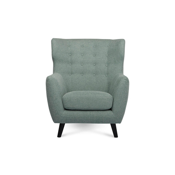 Heron Occasional Chair Midnight Jade - front view
