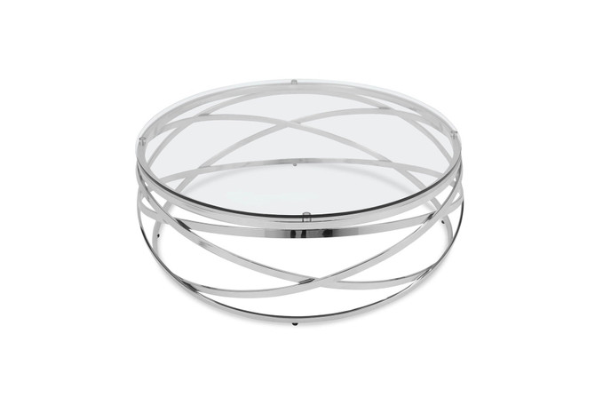 Tokyo Coffee Table Steel - top angle far