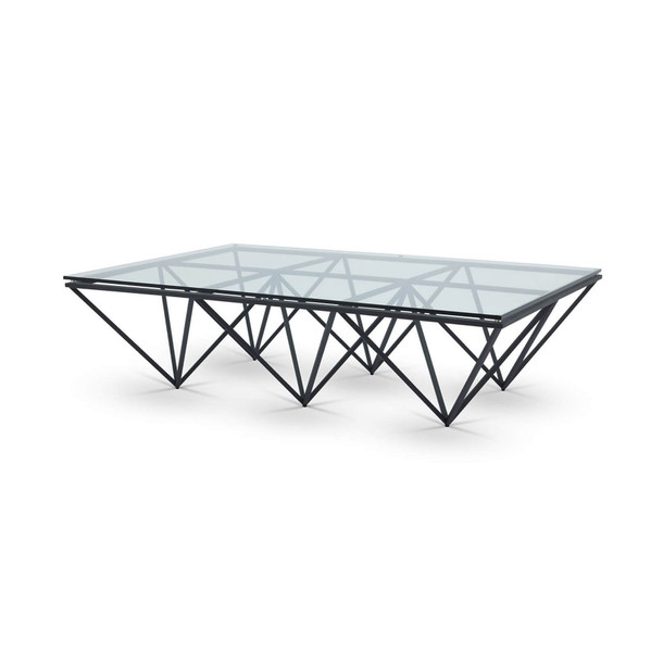 Tommy Coffee Table Black - angled view