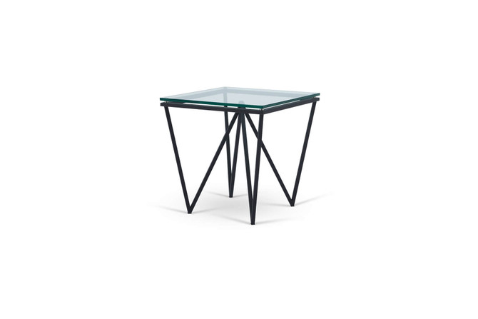 Tommy Occasional Table Black - rotated side view