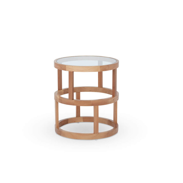 Halo Occasional Table Natural - front view