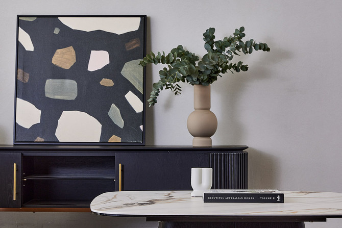 Lantine Entertainment Unit - styled 2 Lantine Entertainment Unit - styled 2