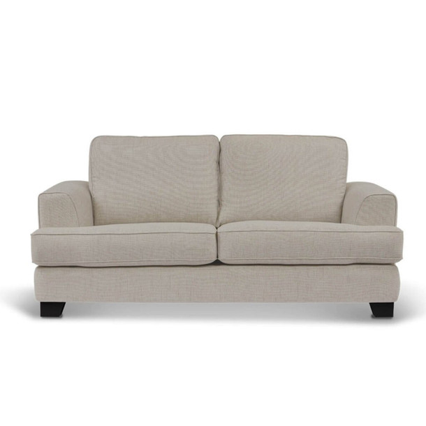 Chloe Milano Pumice 2.5 Seat Lounge front view
