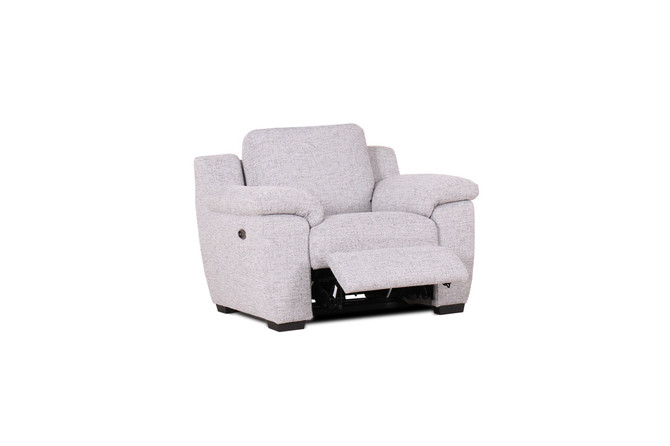Alabama Aimee Storm Recliner Armchair - angle view reclined