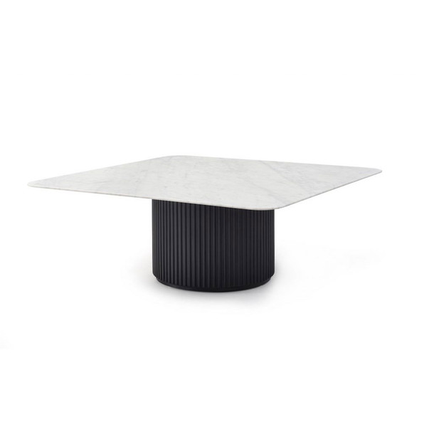 Lantine Marble Coffee Table - rotated side