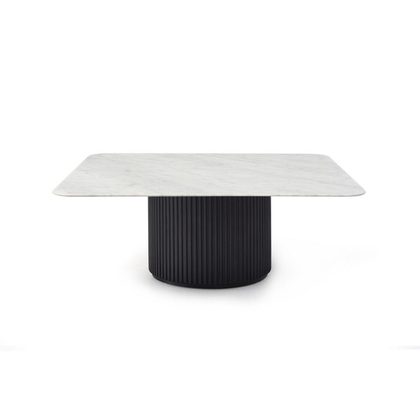 Lantine Marble Coffee Table - side view