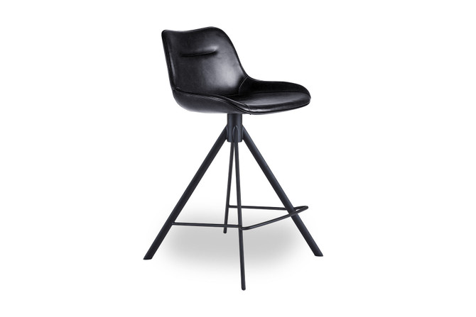 Preston Stool Black angle view