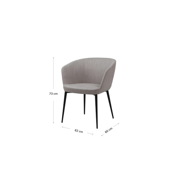 Marla Dining Chair dimensions