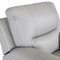 Viva Recliner Armchair Paramount Grey Gum zoomed in angle view