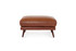 Marley Leather Ottoman - front 2