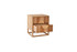 Maximus Bedside Cabinet Natural drawer opened view