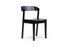 Maha Dining Chair Black Oak angle view