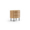 Lantine Bedside Table Natural angled view