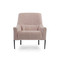 Bella Occasional Chair Pastel Pink - front view